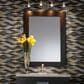 Shaw Molten Stretch Hexagon Bronze 11.77" x 11.81" Glass Mosaic Sheet, , large