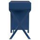 Linon Home Decor Peggy Side Storage Desk in Navy, , large