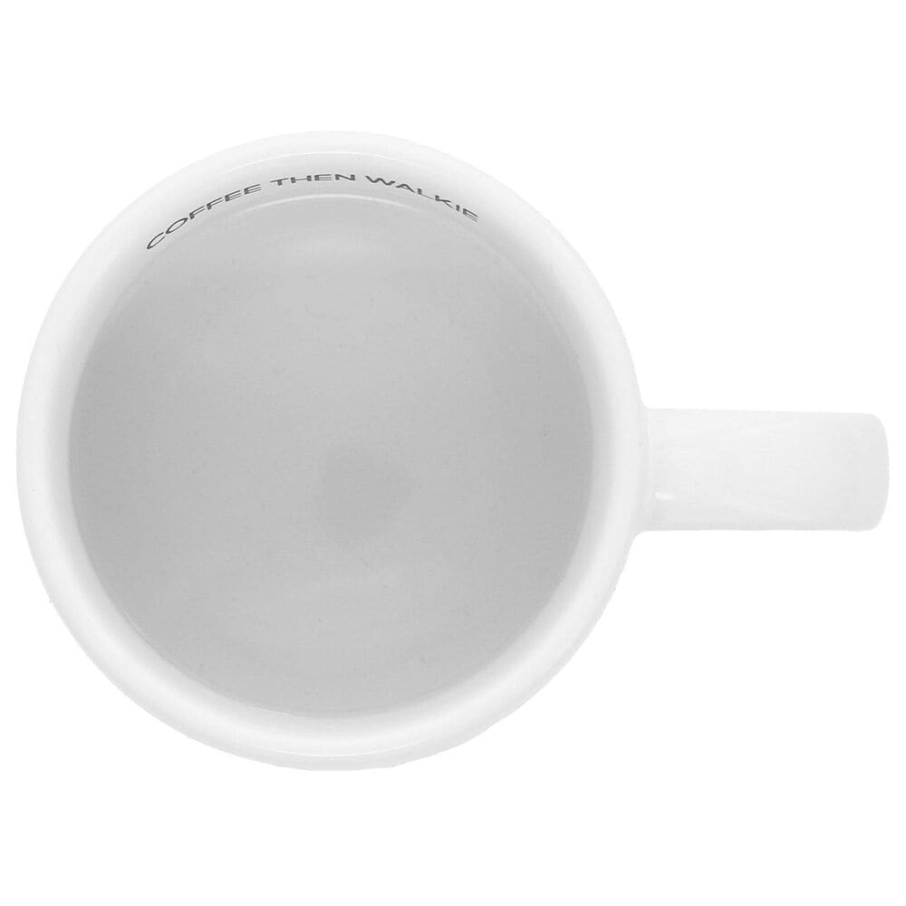 Pavilion Coffee Then Walkie 17 Oz Mug in Gray and White, , large