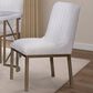 Sasha Lee Avalon Dining Side Chair in Gold Powdercoat, , large