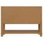 James Martin Malibu 48" Single Bathroom Vanity in Amber Birch with 3 cm Eternal Jasmine Pearl Quartz Top and Rectangular Sink, , large