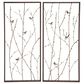 Maple and Jade 32" x 14" Wall Decor in Black, Brown and Gray (Set of 2), , large