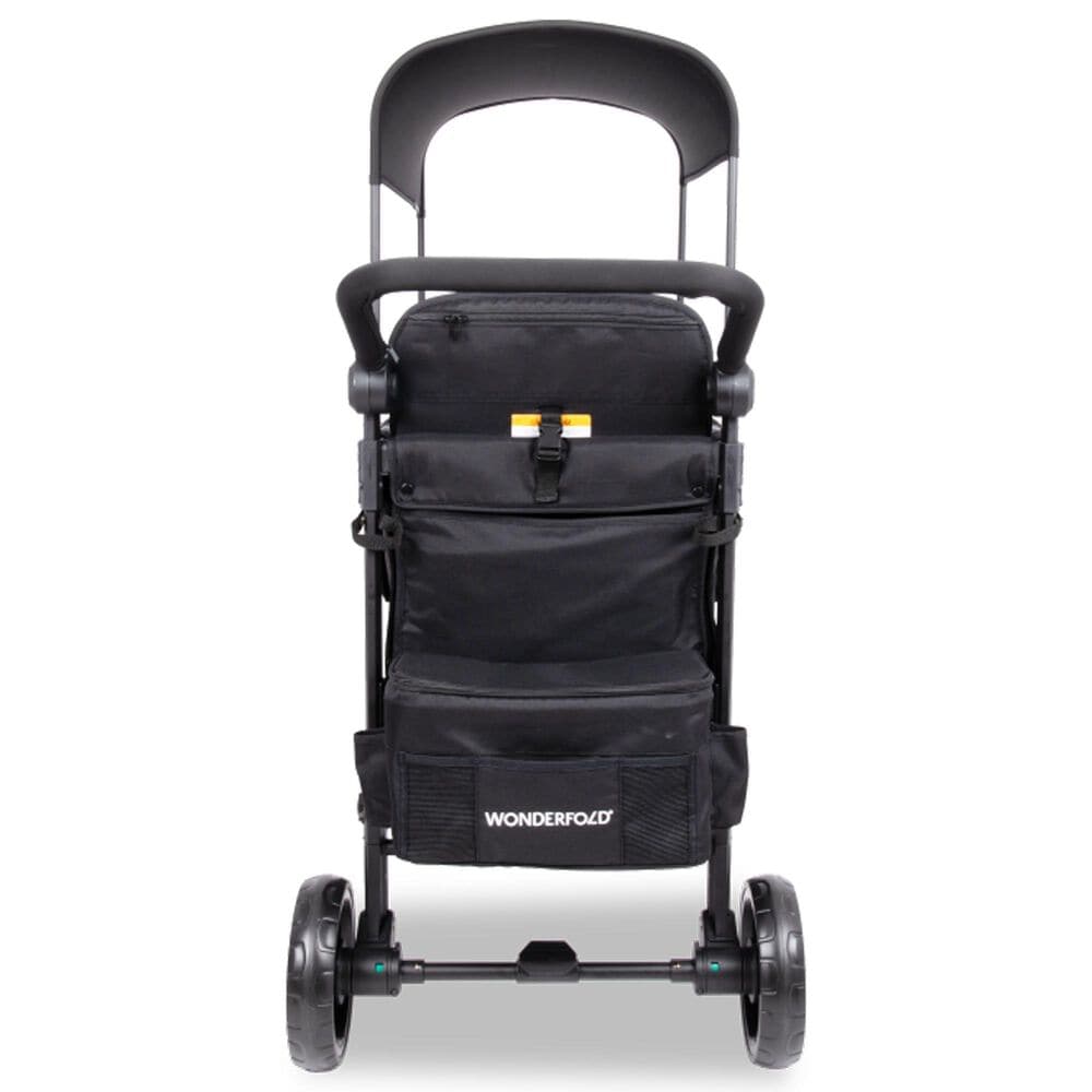 Wonderfold Elite Pro 2-Seater Stroller Wagon in Jet Black, , large