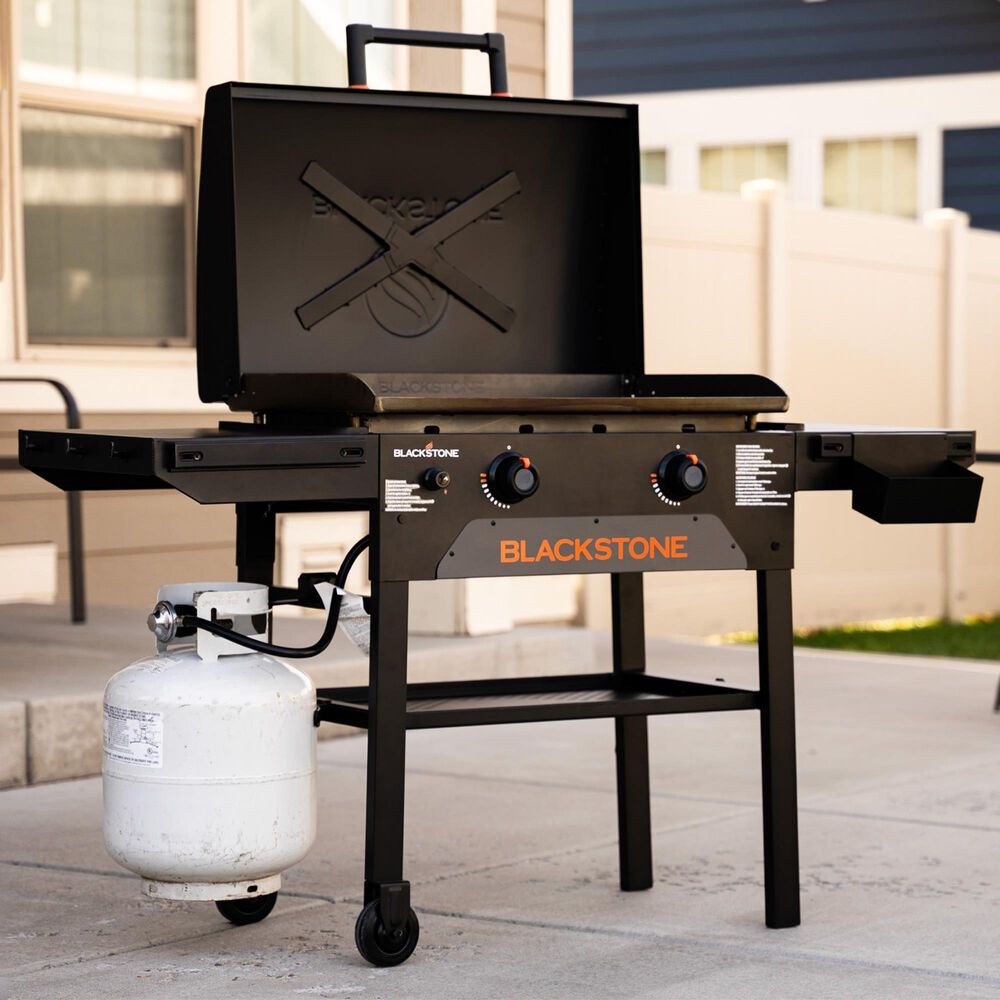Blackstone 28&quot; Omnivore Griddle with Hood in Black, , large