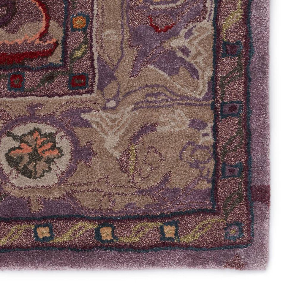 Jaipur Citrine 5&#39; x 8&#39; Claret Red Area Rug, , large