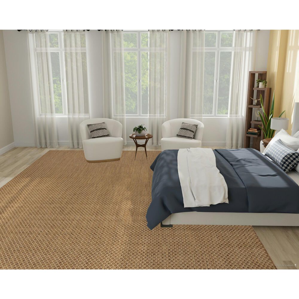 Nourison Courtyard Jute 10&#39; x 14&#39; Indoor/Outdoor Area Rug, , large