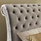 Furniture of America Earnest Queen Upholstered Bed in Gray, , large