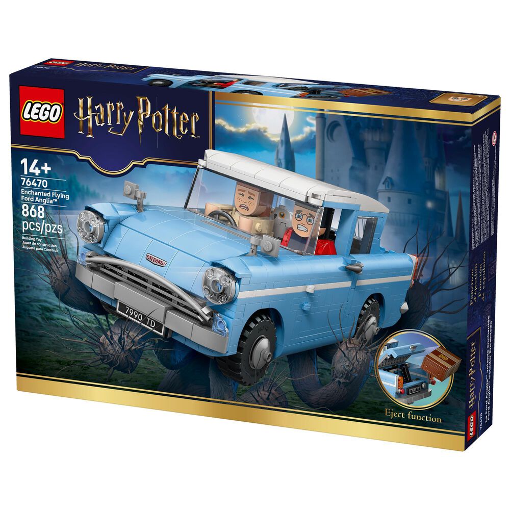 LEGO Harry Potter Enchanted Flying Ford Anglia Building Set, , large