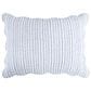 Levtex Martha Stripe 3-Piece King Quilt Set in Blue and White, , large