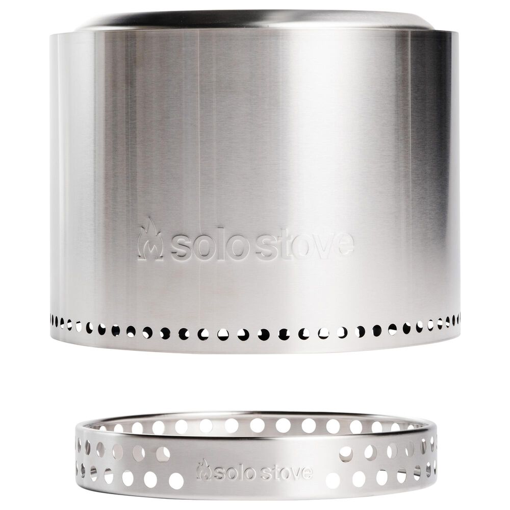 Solo Bonfire and Stand in Stainless Steel, , large