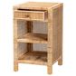 Baxton Studio Bella 1-Drawer Nightstand in Natural Brown, , large