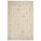 Nourison Moonlit MLI01 Ivory and Grey 5"3" x 7"6" Area Rug, , large