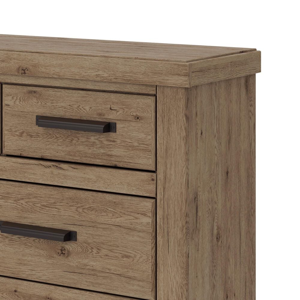 Ashley Oliandon 7-Drawer Dresser Only in Natural Rustic, , large