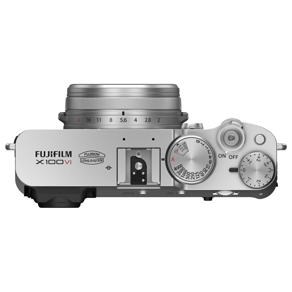 Fujifilm X100VI Point and Shoot Digital Camera in Silver, , large