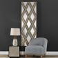 Uttermost Tahira Wood Wall Decor in Ivory and Chestnut Gray, , large
