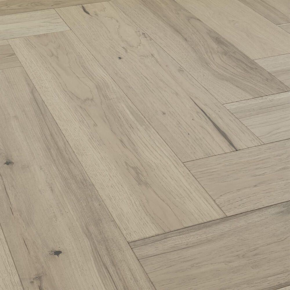 Mannington Maison Provence Herringbone Blanc Hickory Engineered Hardwood, , large