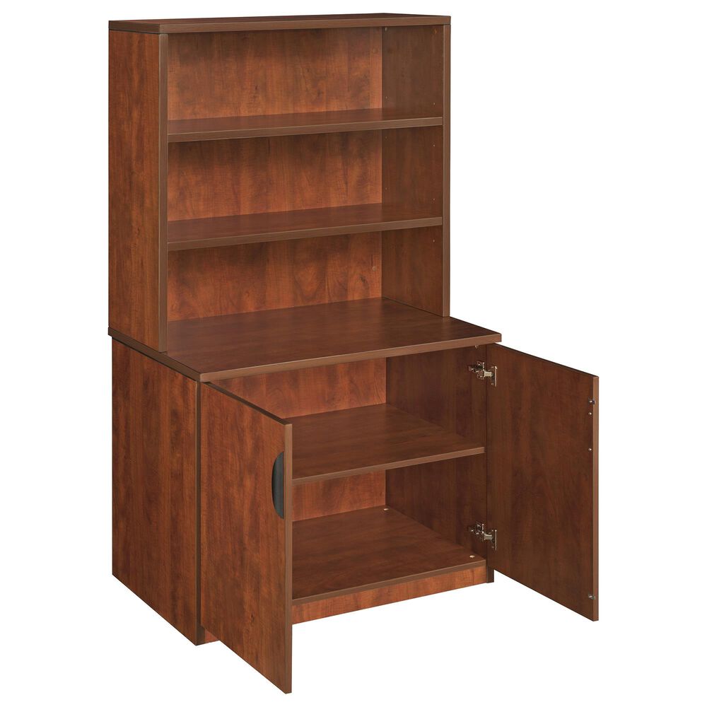 Regency Global Sourcing Legacy 29&quot; Storage Cabinet with Hutch in Cherry, , large