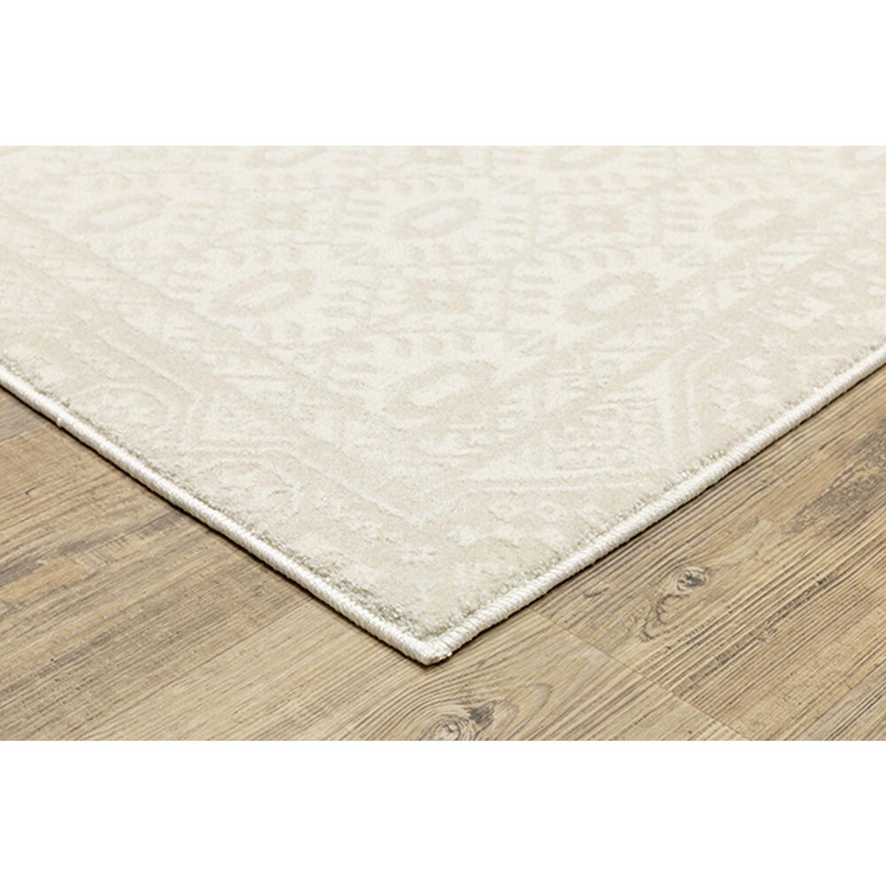 Oriental Weavers Raylan RAY09 6&#39;7&quot; x 9&#39;6&quot; Ivory Area Rug, , large