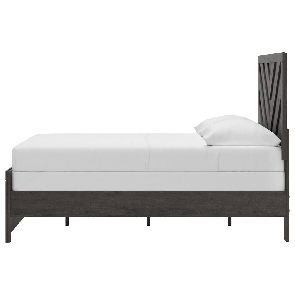 Ashley Prendonea Full Panel Bed in Dark Charcoal, , large