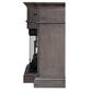 Fabio Flames Hamilton Panorama Media Mantel in Weathered Gray, , large