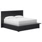 Ashley Londer King Panel Bed  in Black  in Black, , large