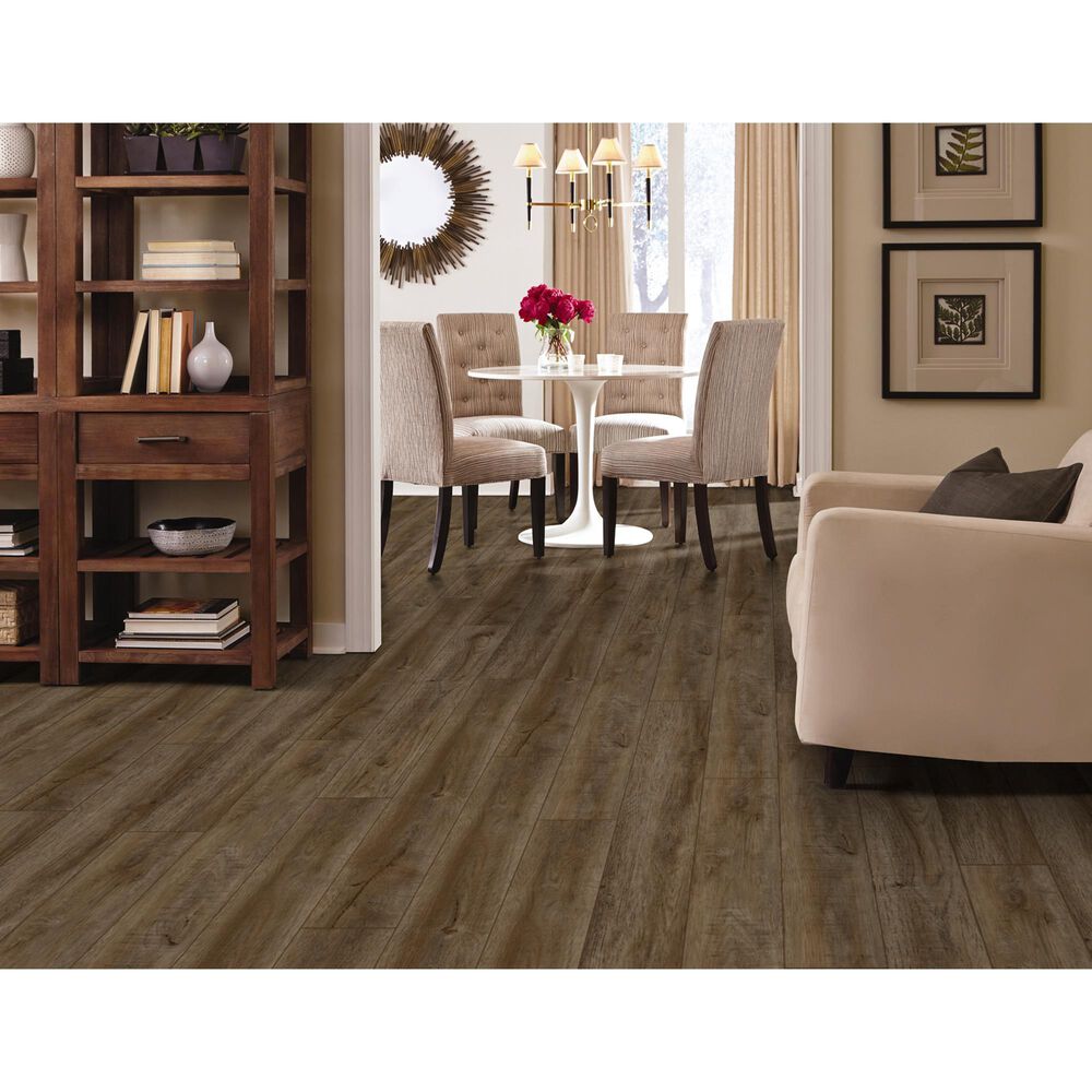 Happy Feet International Stone Elegance II Colonial Pecan 7.25&quot; x 48&quot; Luxury Vinyl Plank, , large