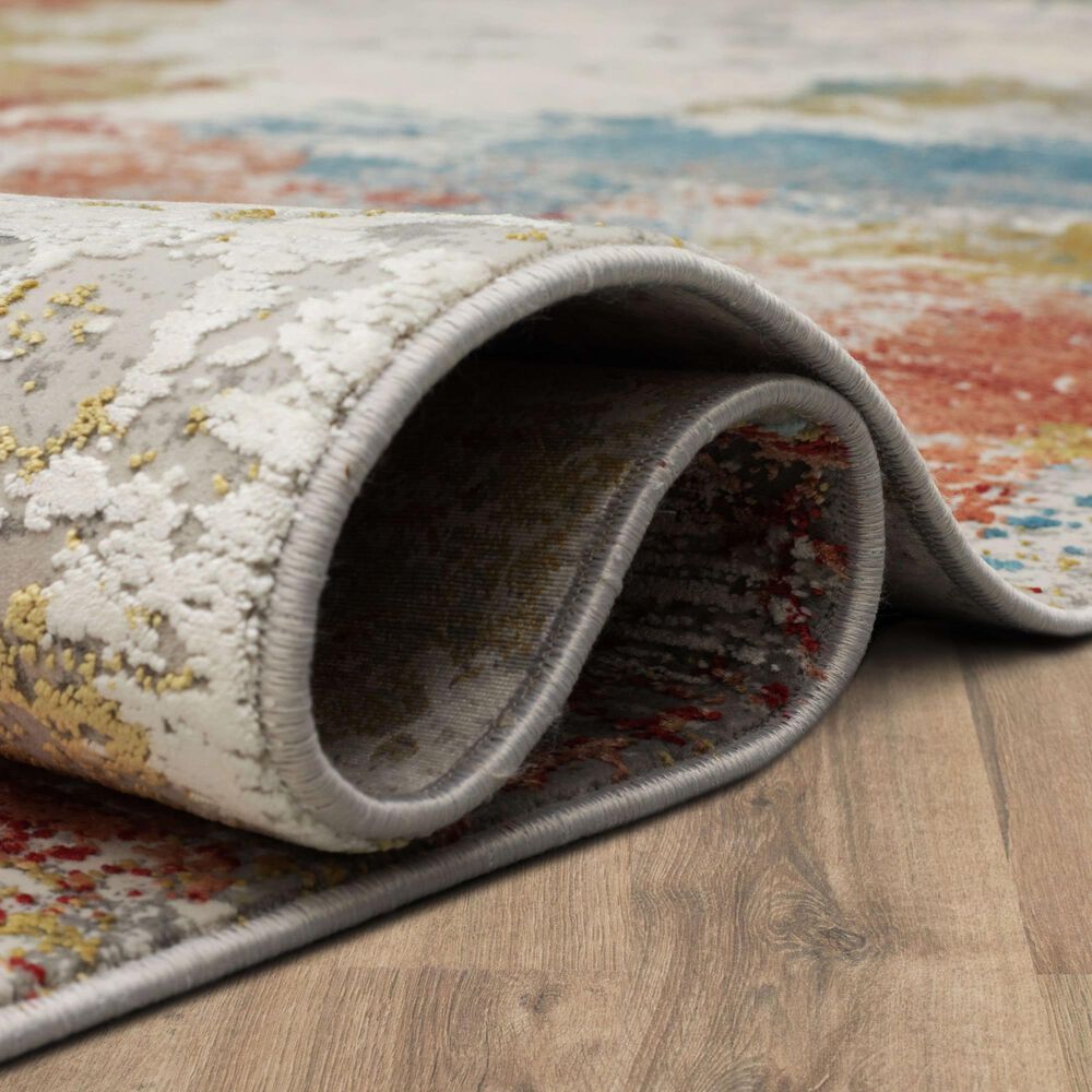 Karastan Tryst Nuvole 5&#39; x 8&#39; Multicolor Area Rug, , large