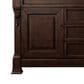 James Martin Vanities Brookfield 60" Double Bathroom Vanity in Burnished Mahogany with 3 cm Lime Delight Quartz Top and Rectangular Sinks, , large