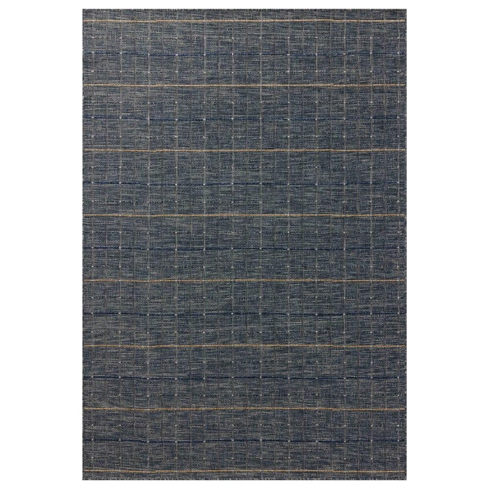Loloi II Birch 11"6" x 15" Sky and Wheat Indoor/Outdoor Area Rug, , large