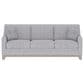 Emerald Home Furnishings Kora Stationary Sofa in River Sand, , large