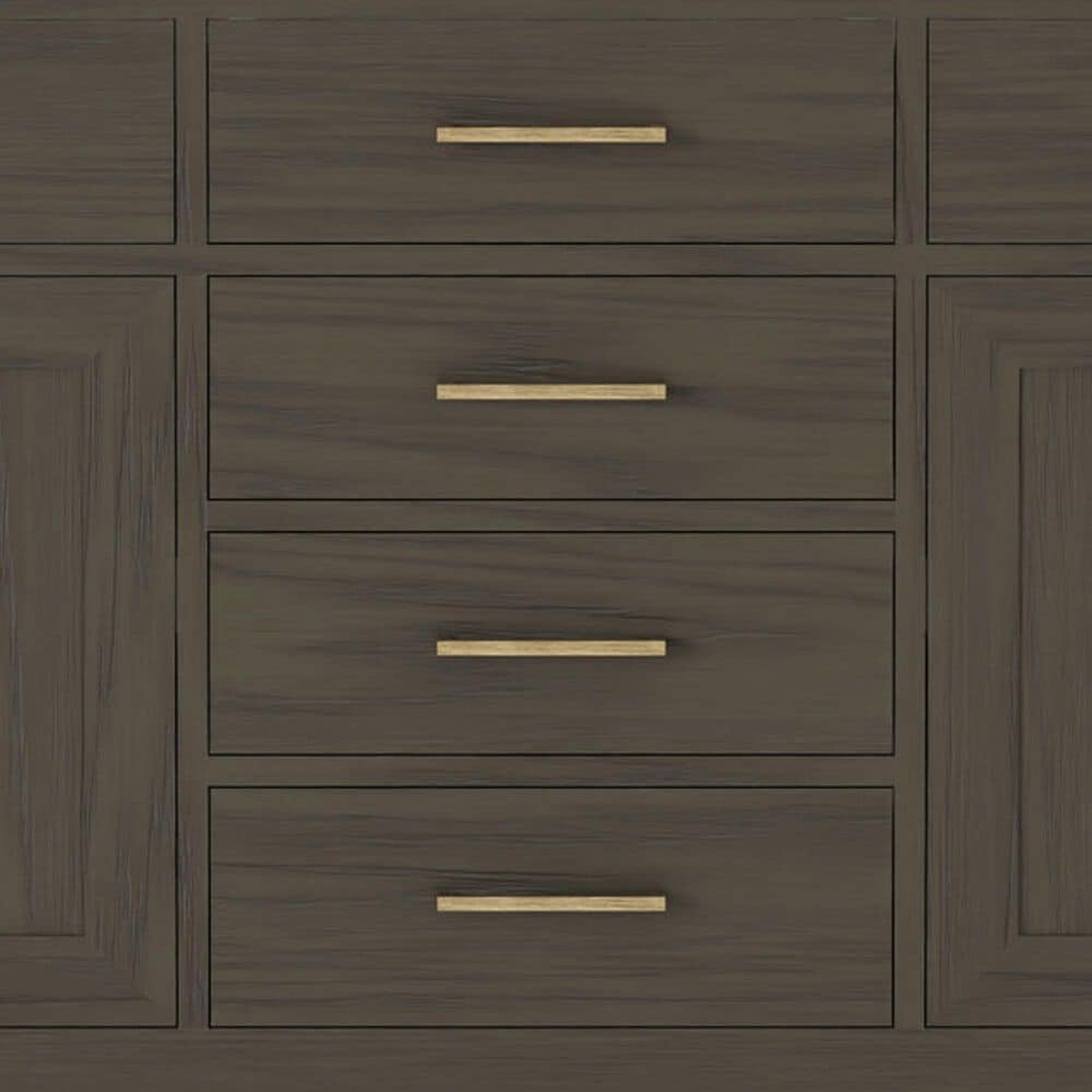 Lexora Home Abbey 80" Double Bathroom Vanity in Brown Oak with 2 cm White Cultured Marble Top and Rectangular Sinks, , large