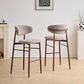 New Heritage Design Royce Bar Stool with Toast Cushion in Walnut, , large