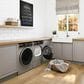 Bosch 800 Series 4 Cu. Ft. Front Load Electric Dryer in Pearl Steel, , large