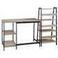 Signature Design by Ashley Soho Home Office Desk and Shelf in Brown and Black, , large