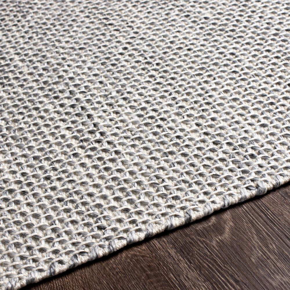 Surya Azalea Solid 10&#39; x 14&#39; Slate, Off White and Ink Blue Indoor/Outdoor Area Rug, , large