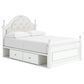 Ashley Kozlani 5-Piece Full Panel Storage Bedroom Set in Matte White, , large