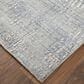 Feizy Eastfield 69A1F 10" x 14" Gray Area Rug, , large