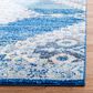 Safavieh Madison MAD615N 2"3" x 12" Navy and Creme Runner, , large