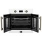 Forno Asti 30" Single Electric Wall Oven with French Door in White, , large