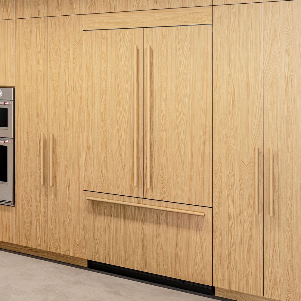 KitchenAid 24.2 Cu. Ft. Built-In French Door Bottom Mount Refrigerator with Platinum Interior in Panel Ready, , large