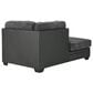 Ashley 2-Piece Sectional in Brixley Pier Graphite, , large