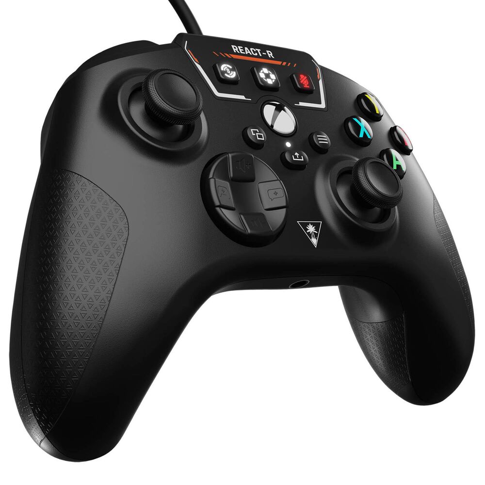 Turtle Beach REACT-R Wired Gaming Controller for Xbox Series X|S/Xbox One in Black, , large