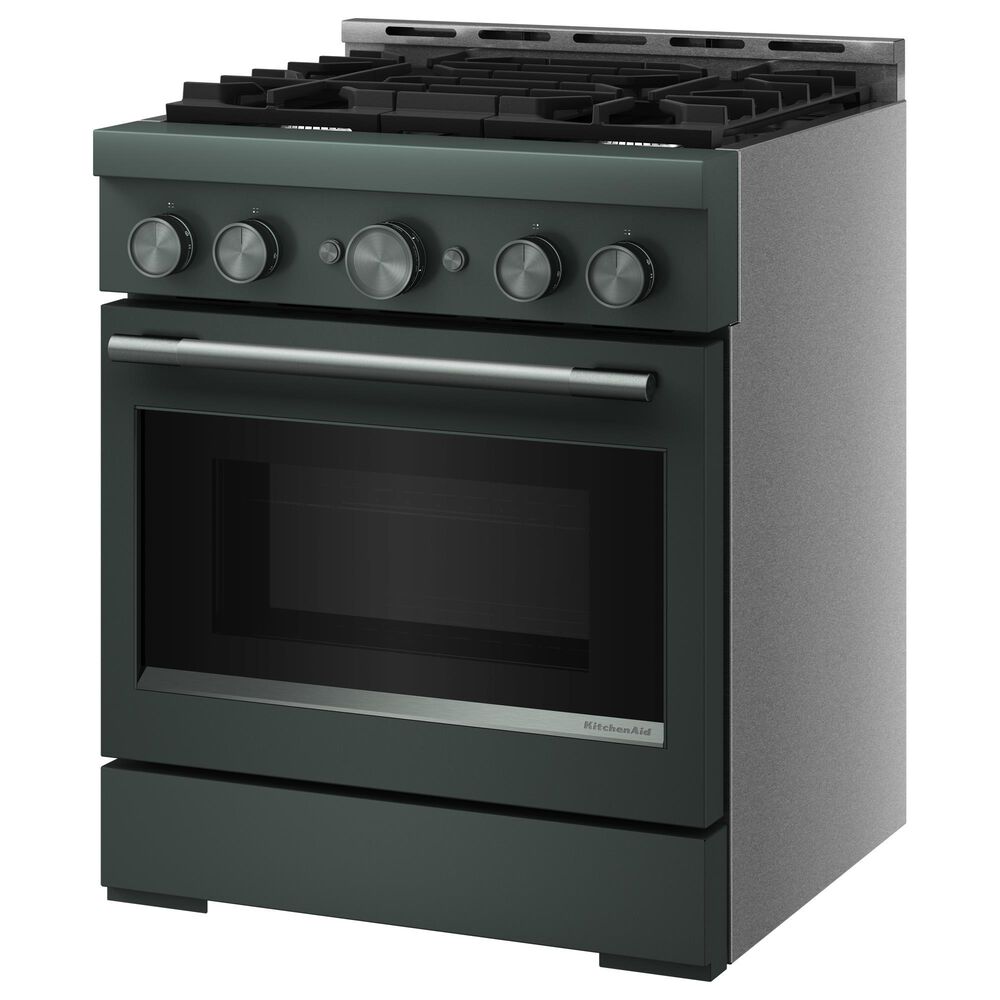 KitchenAid 4.1 Cu. Ft. Commercial-Style Gas Range in Juniper, , large