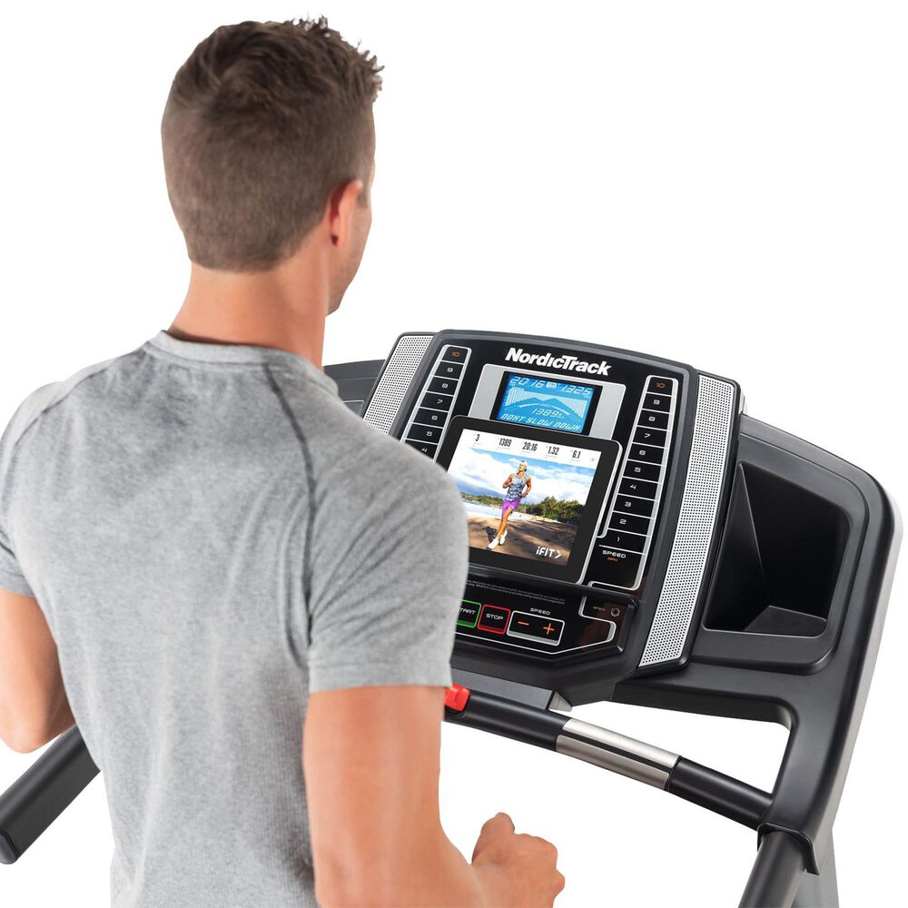 NordicTrack T6.5 S Foldable Treadmill in Black and Gray, , large
