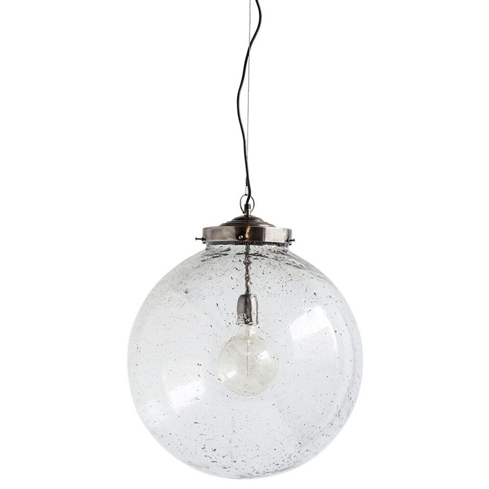Mercana Bleeker II 1-Light Pendant in Satin Nickel, , large