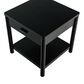 Safavieh Jaylessa 1-Drawer End Table in Black, , large