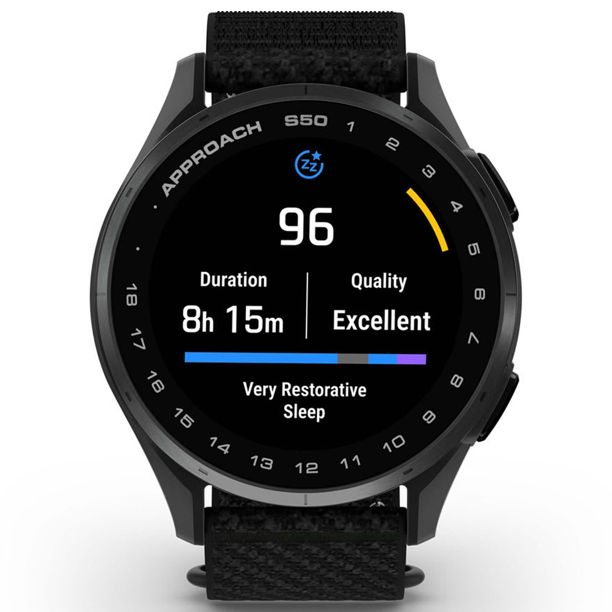 Garmin Approach S50 43mm Golf and Fitness Smartwatch Slate