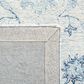 Safavieh Micro-Loop MLP276M 2"3" x 8" Blue and Ivory Runner, , large