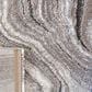 Safavieh Cyrus Shag CYR120G 4"5" x 6"5" Grey and Beige Area Rug, , large
