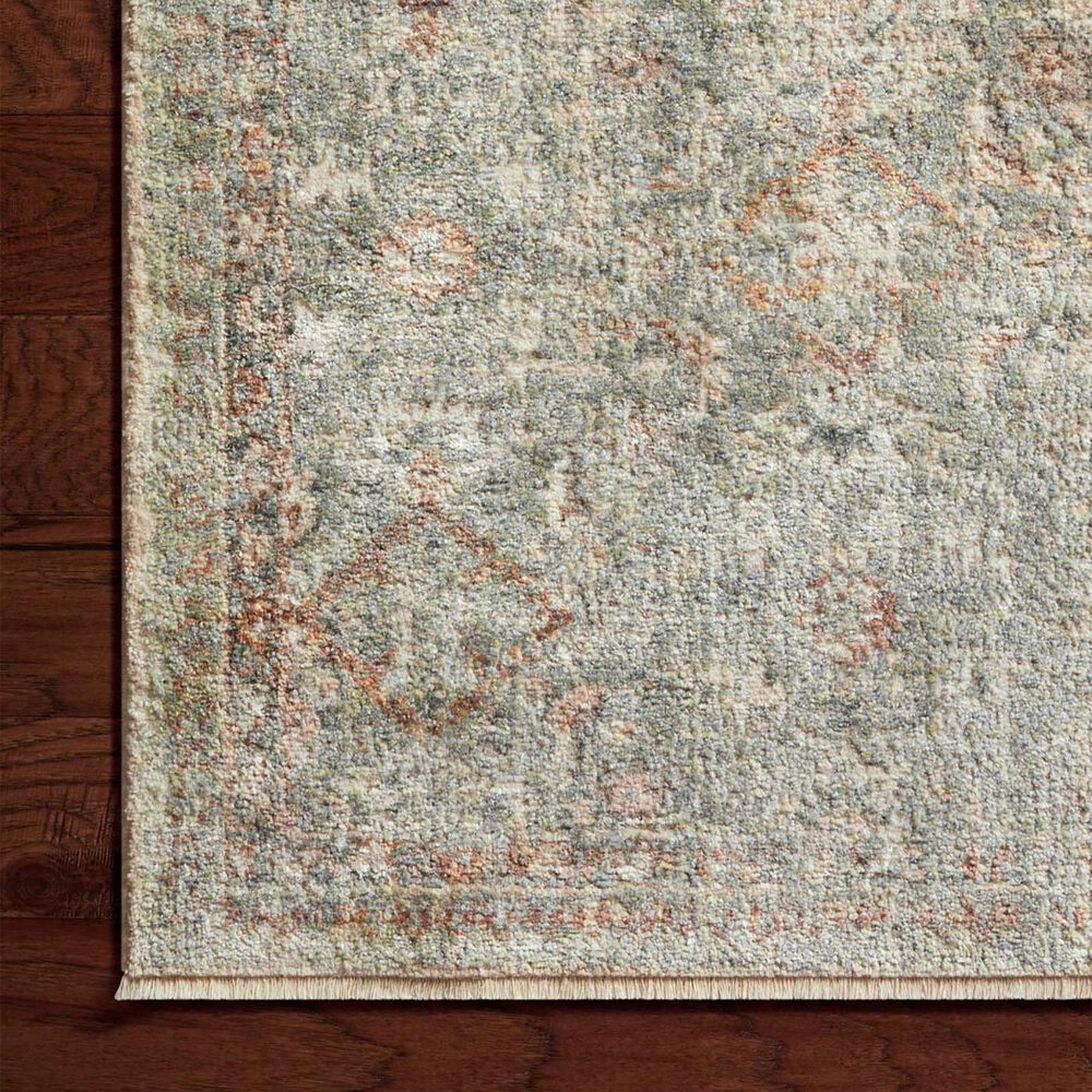 Loloi Sonnet 2&#39;6&quot; x 4&#39; Lagoon and Gold Area Rug, , large